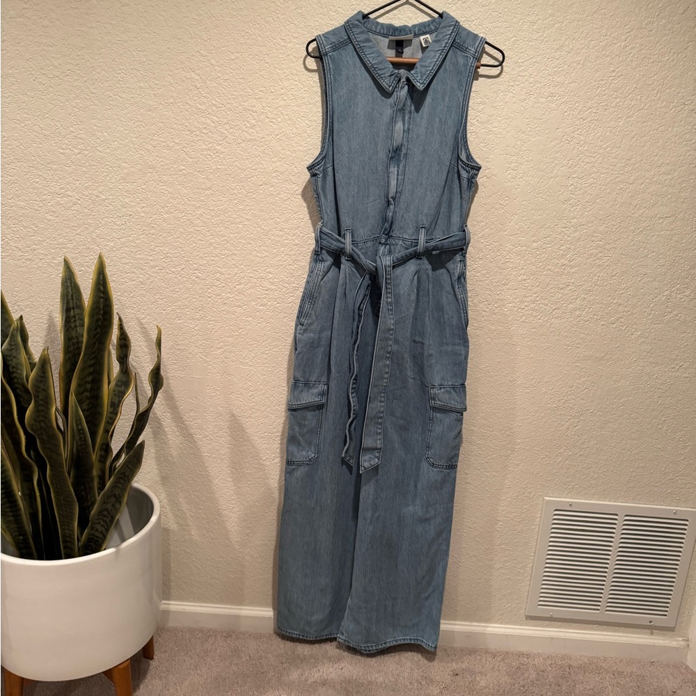 Universal Thread denim jumpsuit.